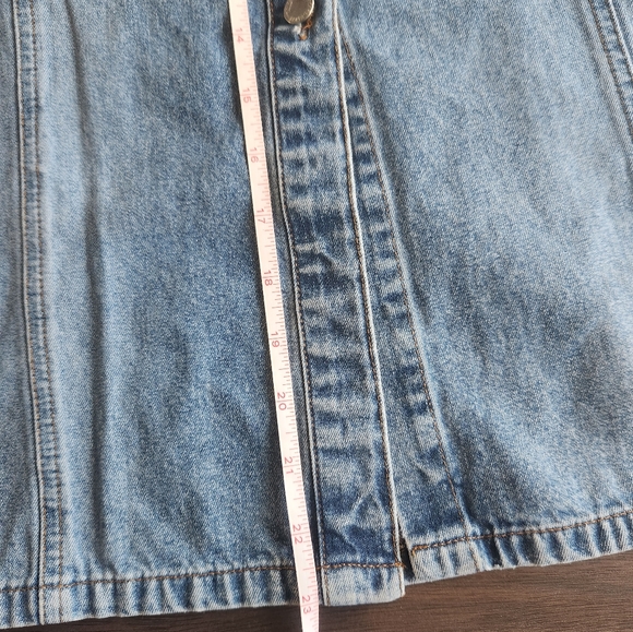 Vintage Smartset Sz 9 Demin Dress - Picture 9 of 12